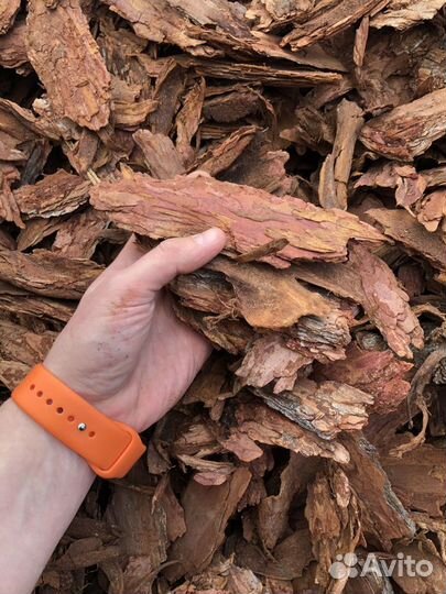 Кора мульча лиственница