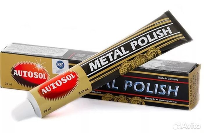 Паста для полировки золота и серебра Autosol