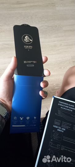 Стекло на айфон 14plus/13pro max