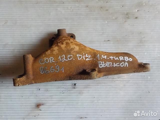 Коллектор выпускной Toyota corolla 120