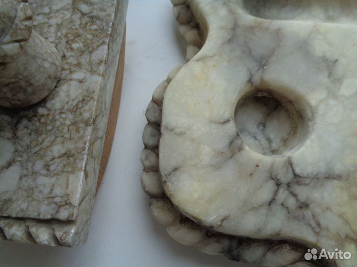 Настольный письменный прибор-мрамор