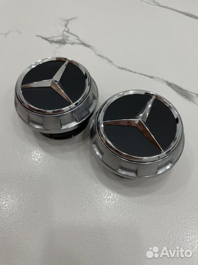 Колпачки закручивающиеся Mercedes AMG 67 мм
