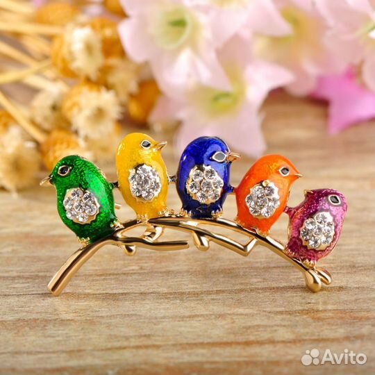 Красивые брошки