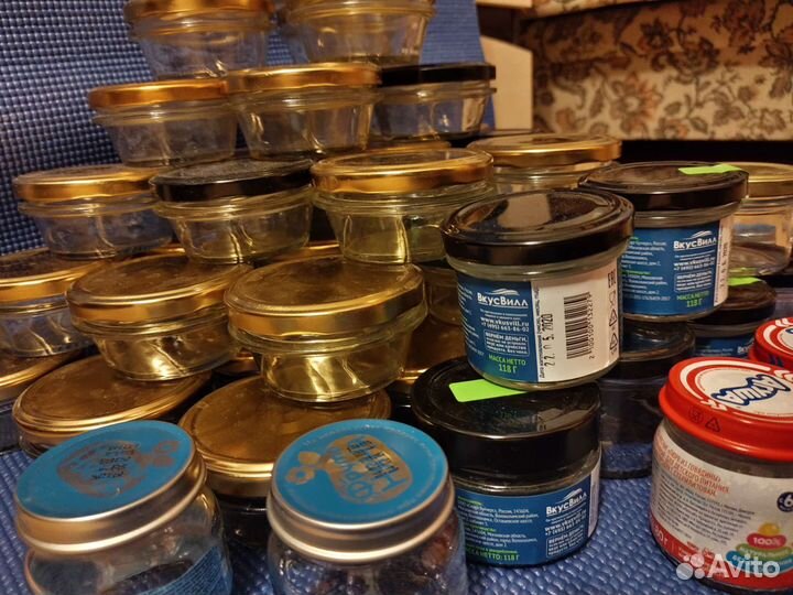 Баночки из-под паштетов, детского питания