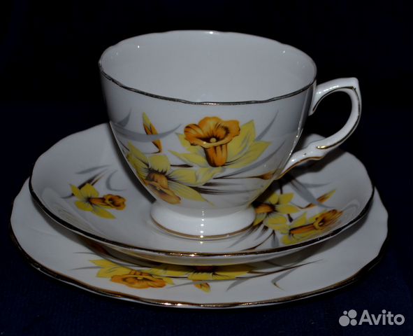 Чайная тройка,трио, Crown Royal, Англия