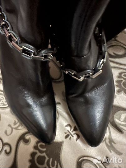 Ботфорты натуралтная кожа