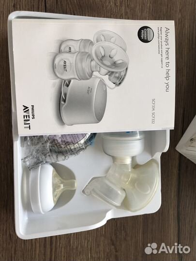 Молокоотсос avent электрический