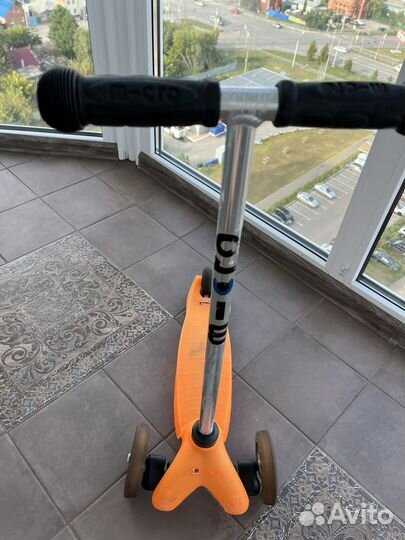 Самокат трехколесный детский micro