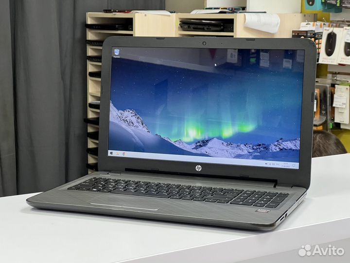 Крутой HP 15 на AMD A8 4 ядра 6Гб 240 SSD R5 2Gb