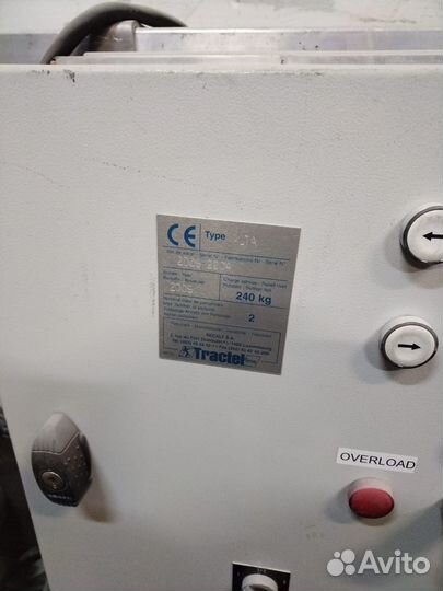 Фасадный подъемник Tractel