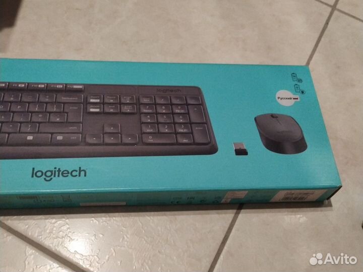 Клавиатура logitech mk235+мышка