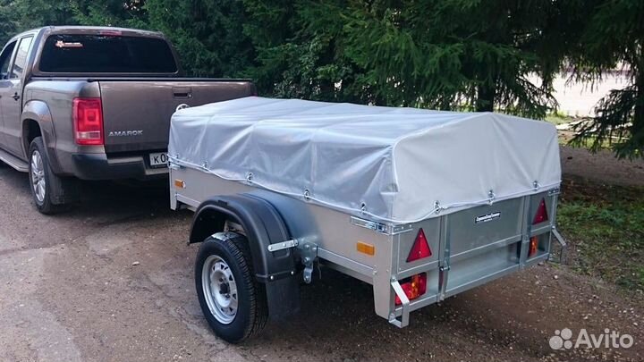 Тент для легкового прицепа