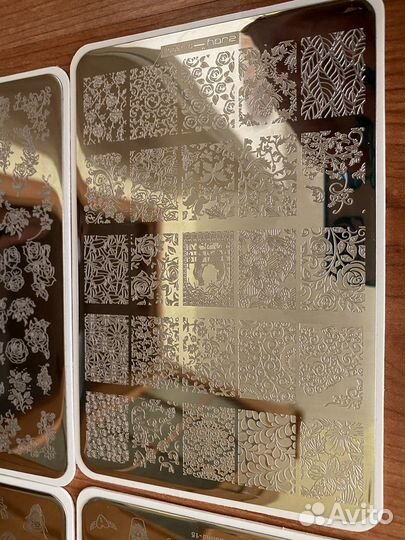 Пластины для стемпинга набор