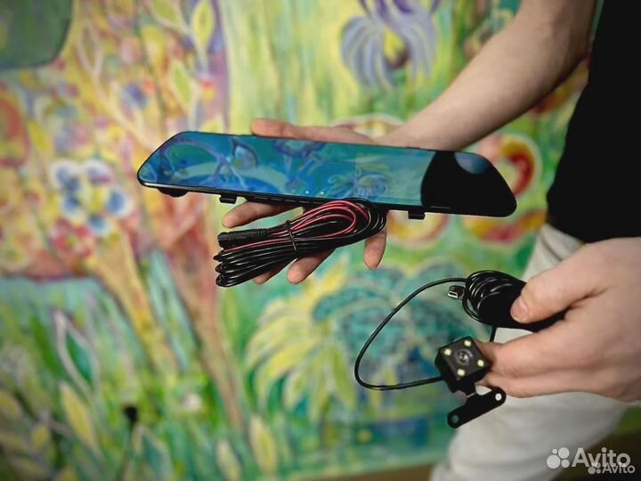 Авторегистратор зеркало 2 камеры