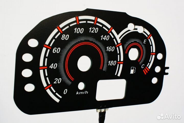 Fiat Seicento (98-10) Тюнинг шкалы приборов