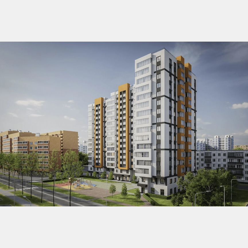 3-к. квартира, 85,5 м², 8/16 эт.