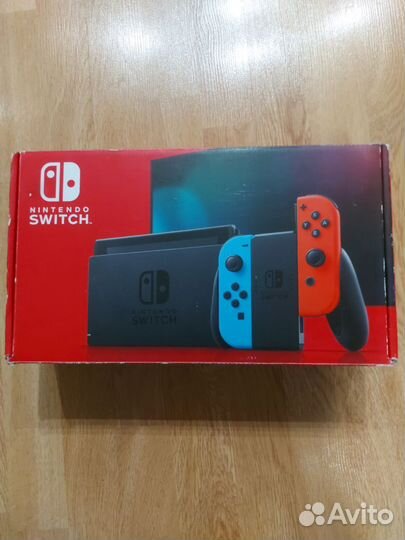 Продам прошитую Nintendo switch