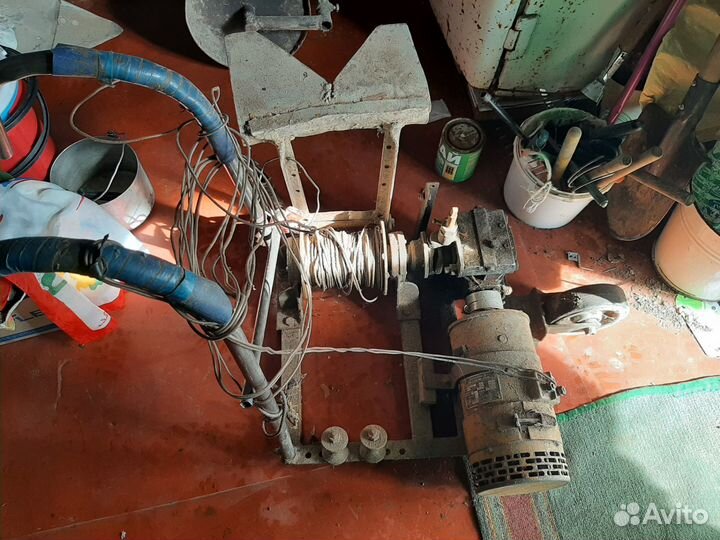 Плуг с лебёдкой