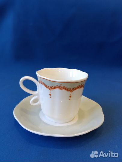 Чашка с блюдцем