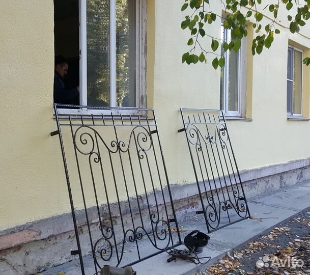 Решетки на окна, монтаж, демонтаж