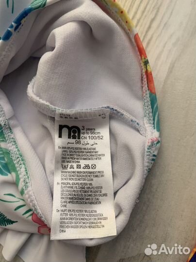 Купальник для девочки 92 98