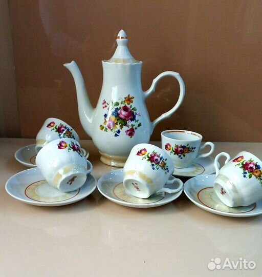 Сервиз кофейный винтаж