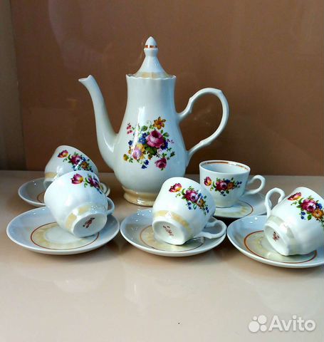 Сервиз кофейный винтаж