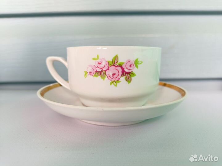 Чайный сервиз СССР Рига на 8 персон