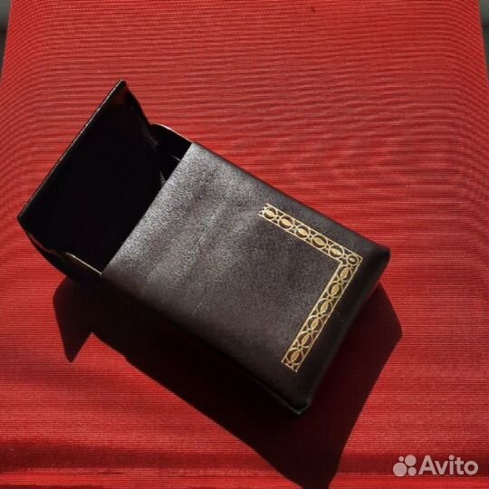 Портсигар из натуральной кожи