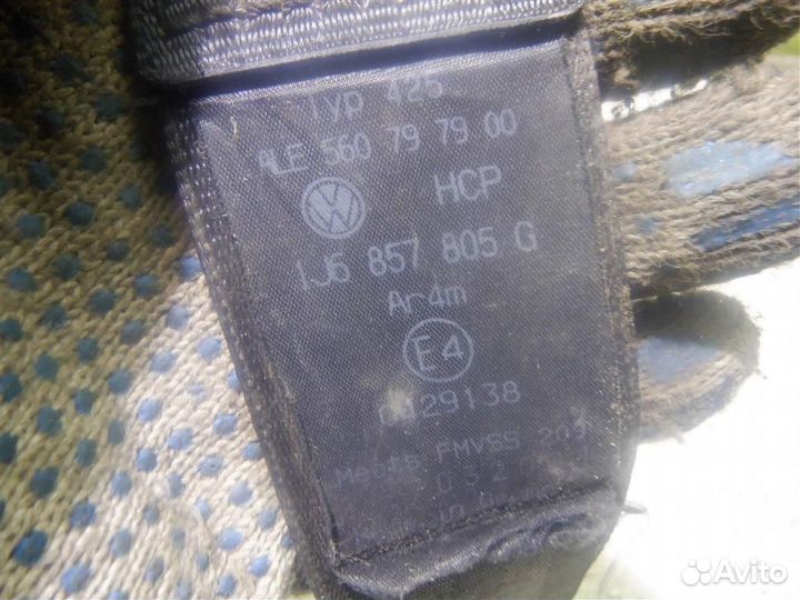 Ремень безопасности Фольксваген Гольф 4 Бора