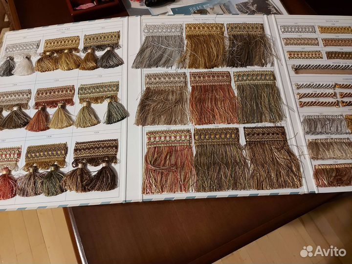 Образцы для штор и мебели