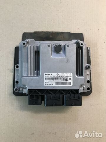 Блок управления двигателем Peugeot 308 1.6EP6