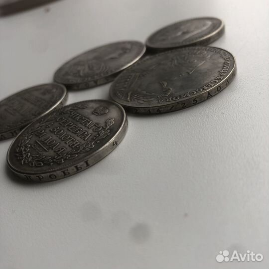 Старинные серебряные монеты