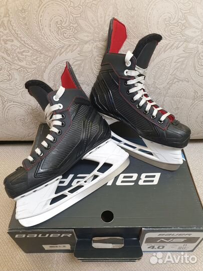 Хоккейные коньки bauer 37.5