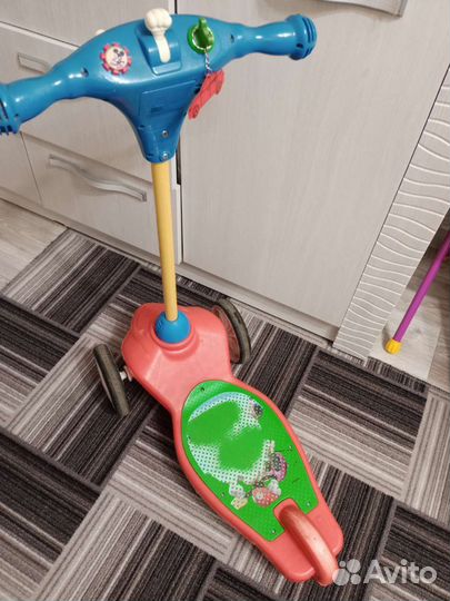 Самокат детский трехколесный с 3 лет