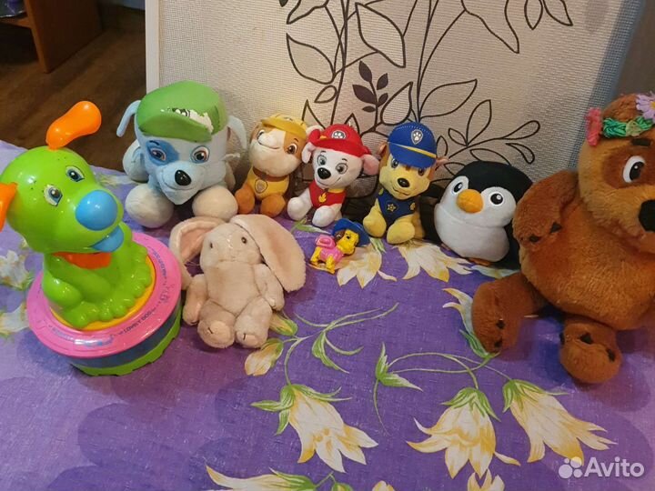 Щенячий патруль,мягкие игрушки