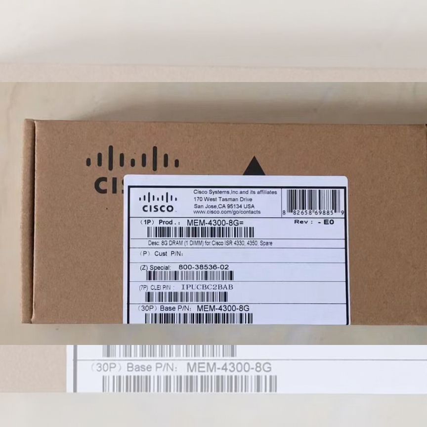 [MEM-4300-8G] Модуль Памяти Cisco Mem-4300-8g