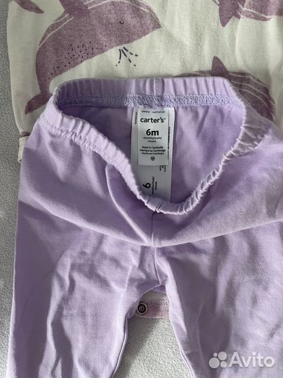 Пакет вещей Carters на девочку 62 68