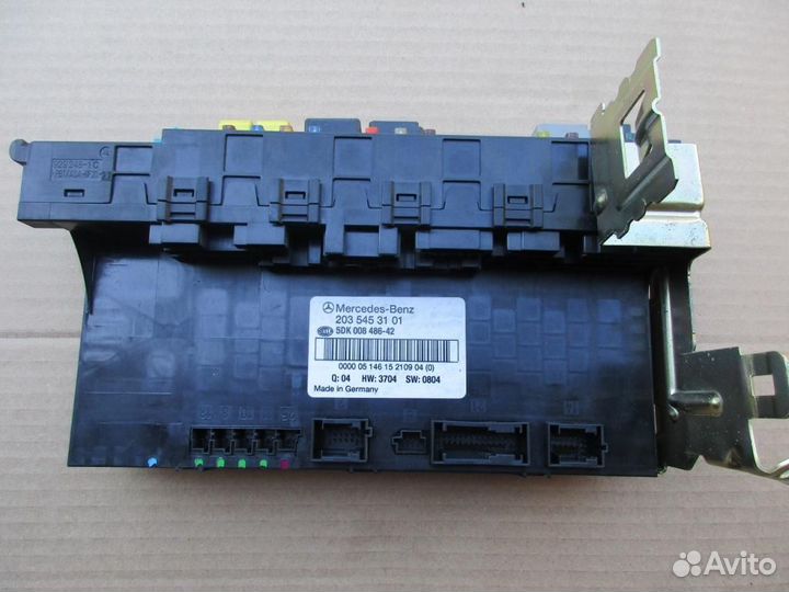 Блок SAM задний w203 C-class 642.910 2006