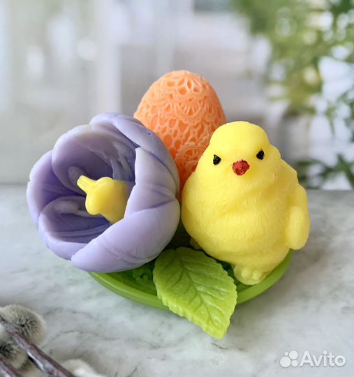 Мыло ручной работы на Пасху