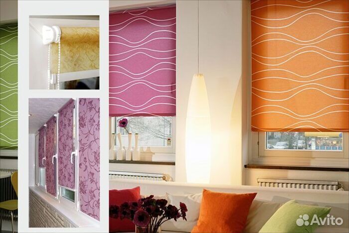 Рулонные шторы на заказ