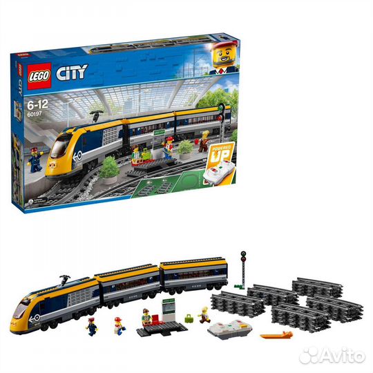 Конструктор lego City Trains 60197 поезд