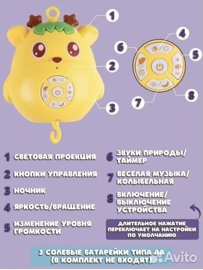 Мобиль на кроватку