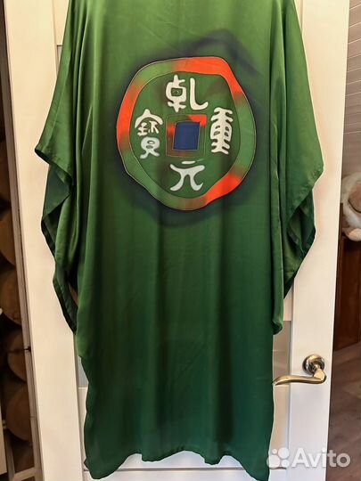 Платье кимоно из 100% натурального шелка