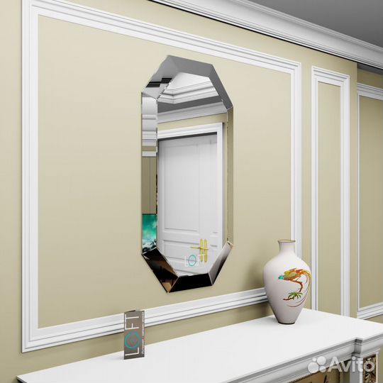 Зеркало овальное универсальное