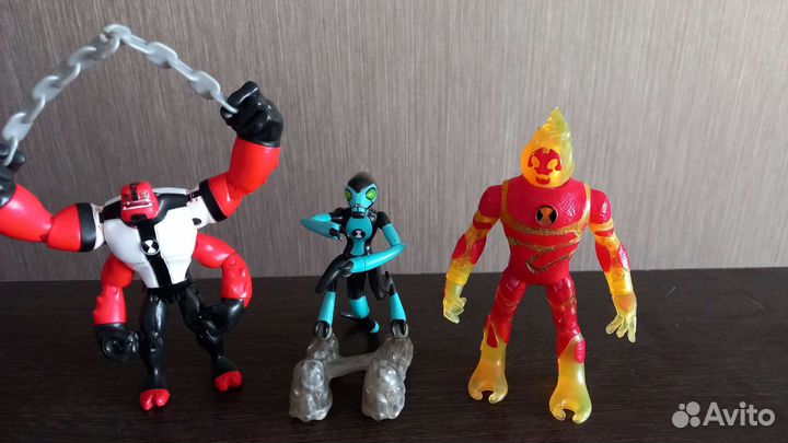 Фигурки Бен 10 (Бен тен) + часы