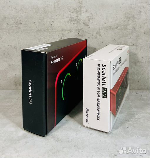 Focusrite Scarlett 2i2 4th Gen/3th Gen