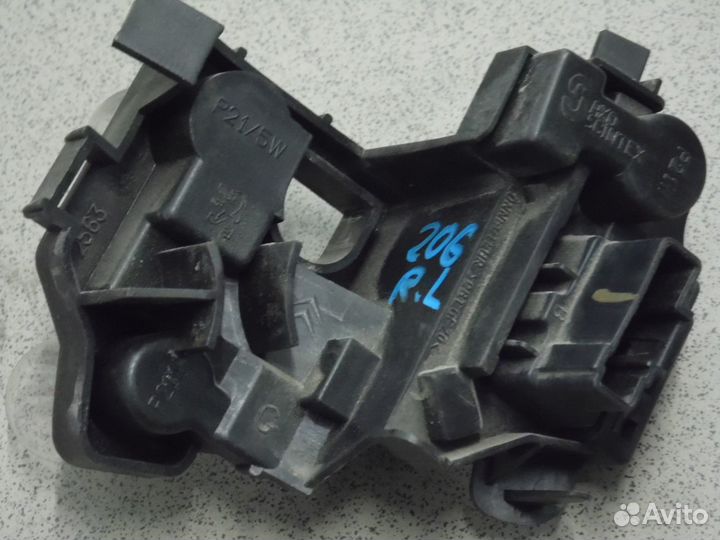 Плата заднего левого фонаря Пежо 206 рестайлинг