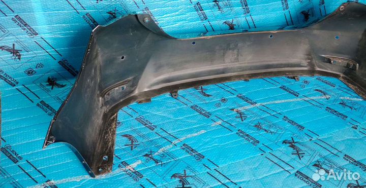 Задний бампер Toyota Corolla 2013-2019