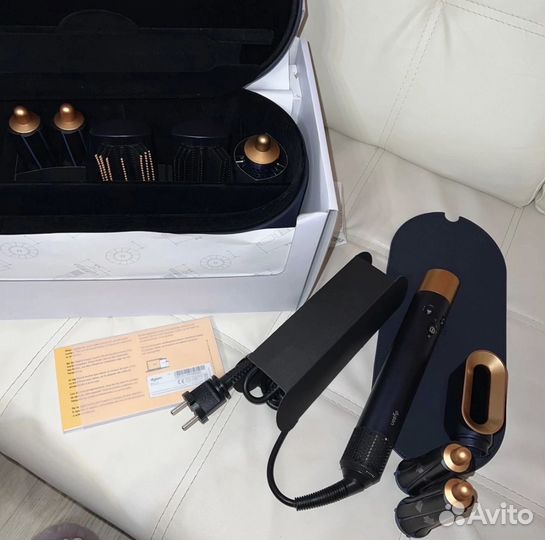 Dyson airwrap оригинал новый синий стайлер